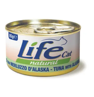 LifeCat Tonnikala & Alaskan-Turska 85g kuva