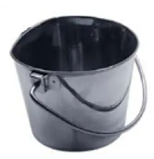 Tujoma ämpäri ruost.terästä, 1 reuna litteä 5,68 l kuva