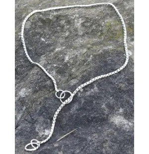 Snake ketjupanta kromi 3,5 mm x 60 cm kuva