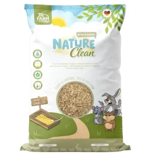 JR Nature Clean lin- och halmpelletsströ 35 l x 2 st, 70 l image