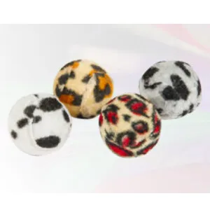 Eläinkuosi pallot kissoille 4cm 4kpl/ptk kuva