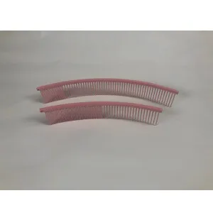 Greyhound CURVED metallikampa, n.19 cm, Pinkki image