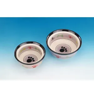 Keraaminenkuppi, kulhomalli kuvioitu iso 18 cm image