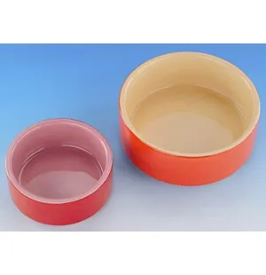 Keraaminen 2-värinen kuppi oranssi-beige 11cm image