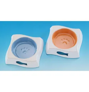 Desingkuppi kissalle 12 cm sininen kuva