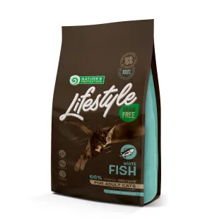 Natures Protection Lifestyle Cat Vaalea kala Adult  1,5 kg kuva