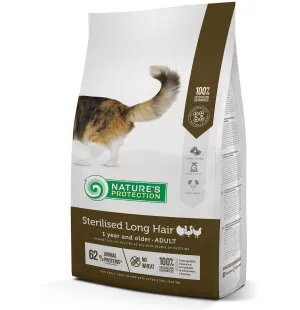 Natures Protection Super Premium Sterilised Adult Long Hair Siipikarja 2 kg kuva