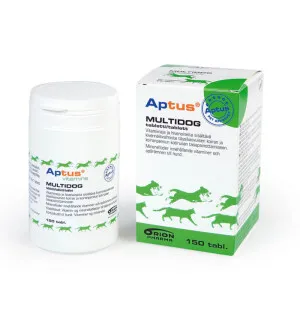 Multidog vitamiinilisä koira 150 tabl, tabletti kuva