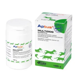 Multidog vitamiinilisä koira 180g, jauhe kuva