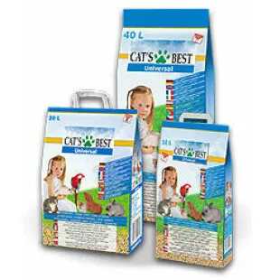 Cat"s Best UNIVERSAL kasvikuitupelletti 5,5kg/10l kuva
