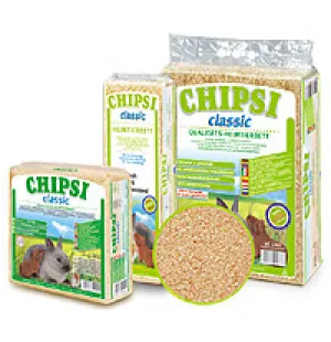 Chipsi classic puru jyrsijöille 12,5kg / 350 l kuva
