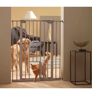 Lemmikkiportti 75-84 cm oveen, 107 cm, lisäovella image