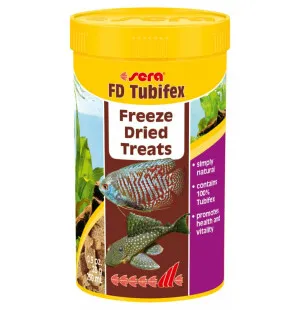 Sera FD Tubifex. 100% tubifex-matoja 250 ml kuva