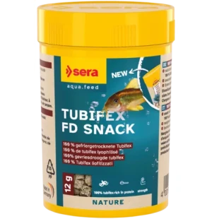 Sera FD Tubifex. 100% tubifex-matoja 250 ml x 2 st, 500ml image