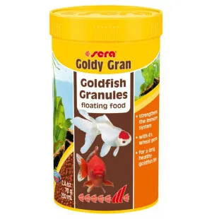 Sera Goldy Gran 250 ml yleisruoka kultakaloille kuva