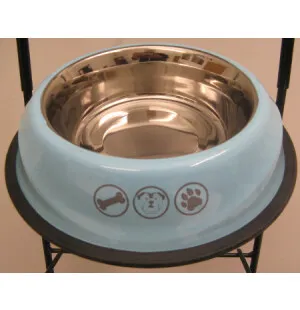 Metallikuppi luu-koira-tassu kuvilla 0,9l kuva