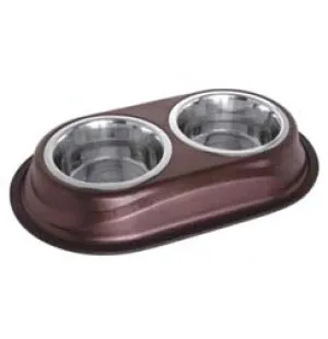 Ruokateline INOX terästä 2 x 1.8l kupit kuva