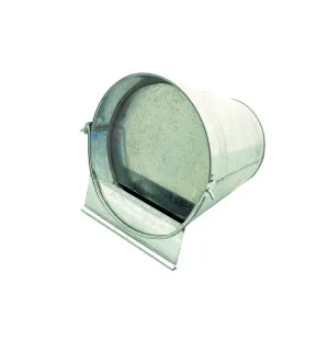Galvanoitu vesiämpäri kanoille 6 l, metallia image