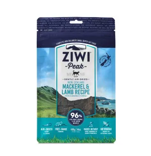 ZiwiPeak kissa ilmakuivattu makrilli & lammas 400g image