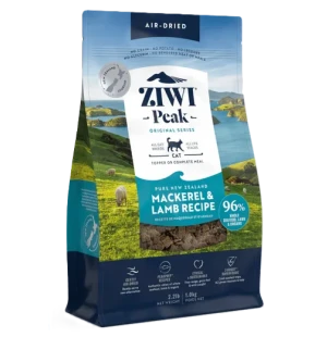 ZiwiPeak kissa ilmakuivattu makrilli & lammas 1 kg image