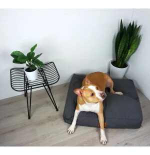 Tujoma Luxus Muurila-patja M tummanharmaa kuva