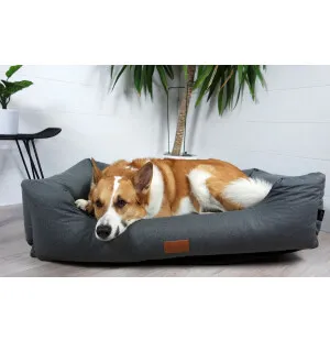 Tujoma Luxus Vaimare-sohvapeti  L tummanharmaa kuva