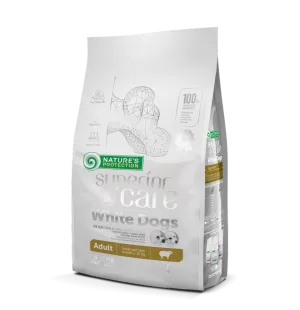 Natures Protection Superior Care White Dogs Lammas Adult  4 kg kuva