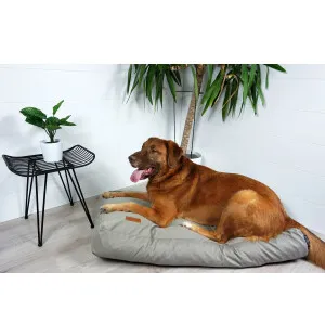 Tujoma Luxus Muurila paksu patja L hiekanharmaa kuva