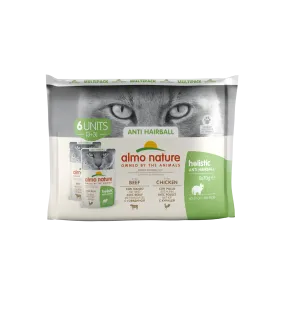 Almo Nature Holistic cat Multi Anti-Hairball nauta- & kanamaut kuva
