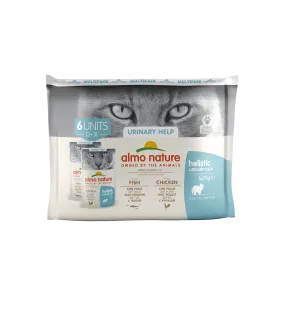 Almo Nature Holistic cat Multi Urinary Help  6x70g kuva