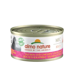 Almo Nature HFC Jelly cat lohi & kana 70g kuva