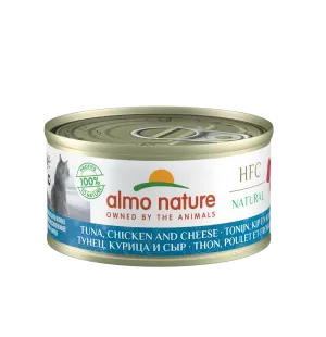 Almo Nature HFC Natural cat tonnikala, kana & juusto 70g kuva