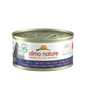 Almo Nature HFC Natural cat tonnikala, kana & kinkku 70g kuva