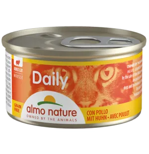 Almo Nature Daily Cat Mousse Kana 85 g kuva