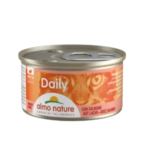 Almo Nature Daily Cat Mousse Lohi 85 g kuva