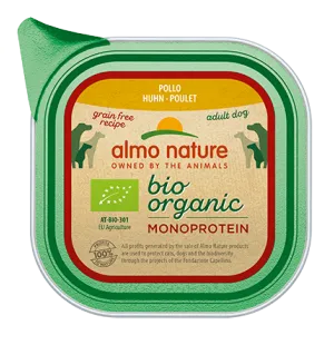 Almo Nature Bio Organic Dog Monoproteiini Kana 150 g kuva