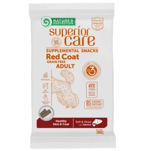Nature's Protection Superior Care  Red viljaton herkkutikku skin & coat lohi 160g kuva