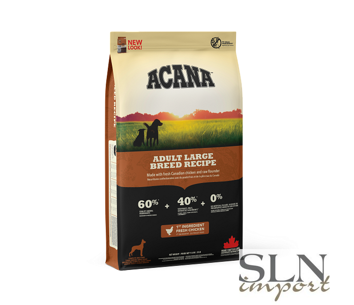 acana dog adult large breed recipe front right 11 4kg 2 kuva