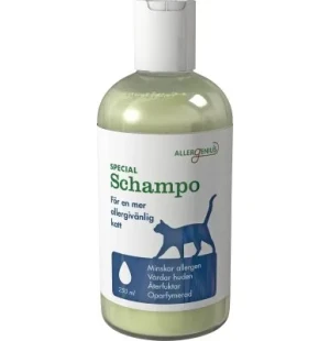 Allergenius kissanshampoo - apua allergiaan kuva