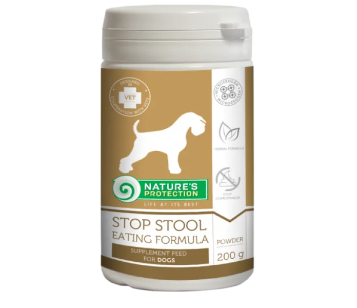 Stop stool eating hot sale