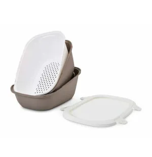 SIMBA SIFT WC PELLETTI/HIEKKA 64X46X31 CM LÄMMINHARMAA kuva