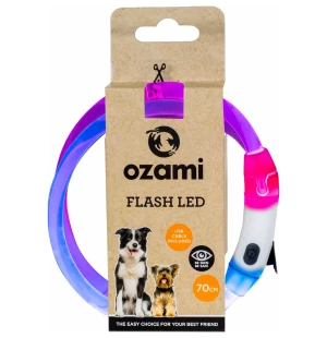 Ozami Flash Led Collar Multicolour 70cm image