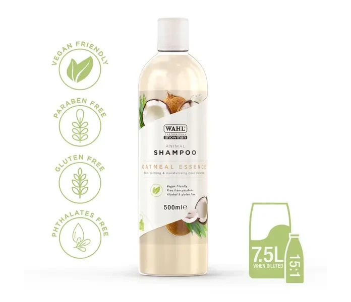 wahl shampoo oatmeal essence 500ml zx728 free from kuva