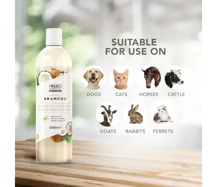 wahl shampoo oatmeal essence 500ml zx728 suitable for kuva