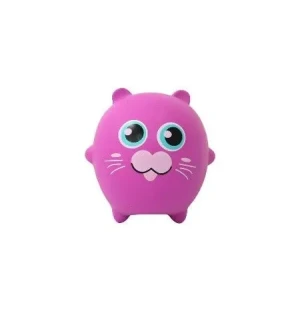 MISOKO Koiran lateksilelu 7 cm, pinkki image