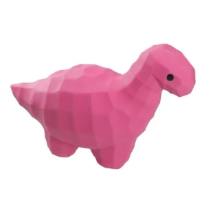 BEIRJ06374RO MISOKO koiran lateksilelu Dinosaurus-pinkki 21,5cm image